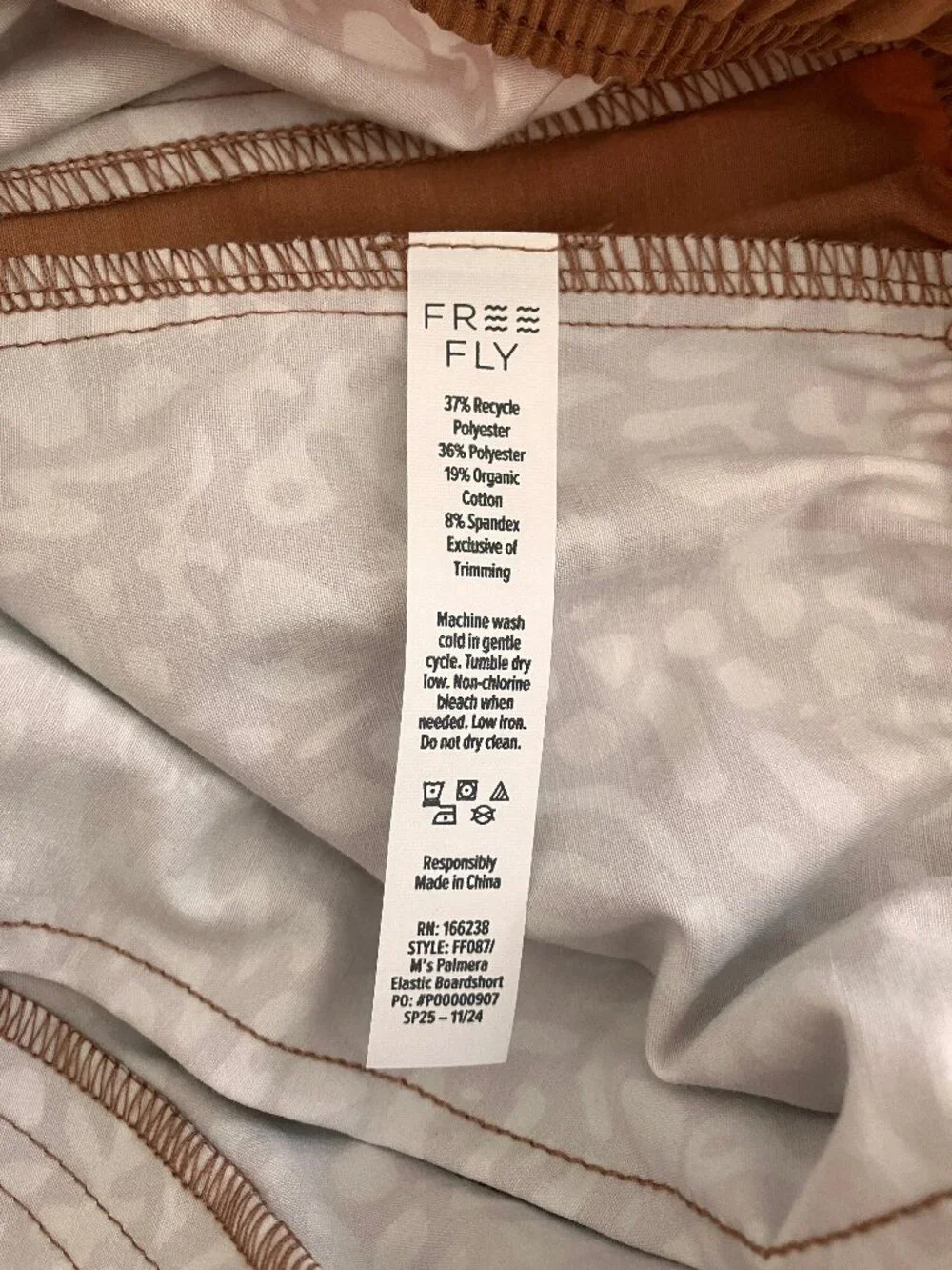 Free Fly Men's Palmera Swim Short Canyon Clay Size S NWT Unlined